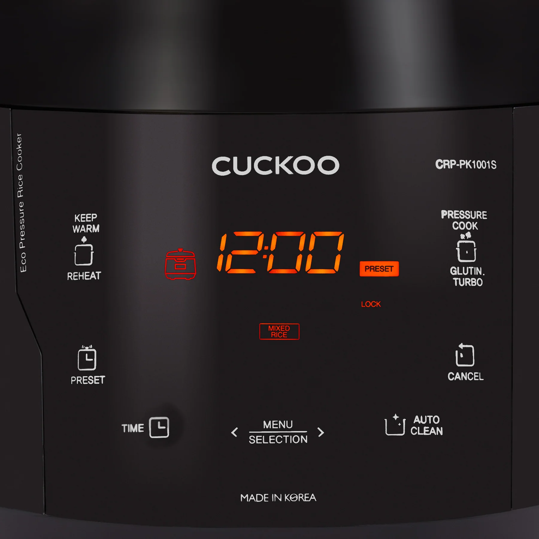 10-Cup HP Pressure Rice Cooker (CRP-PK1001S), Non-Voice Guide - Image 4