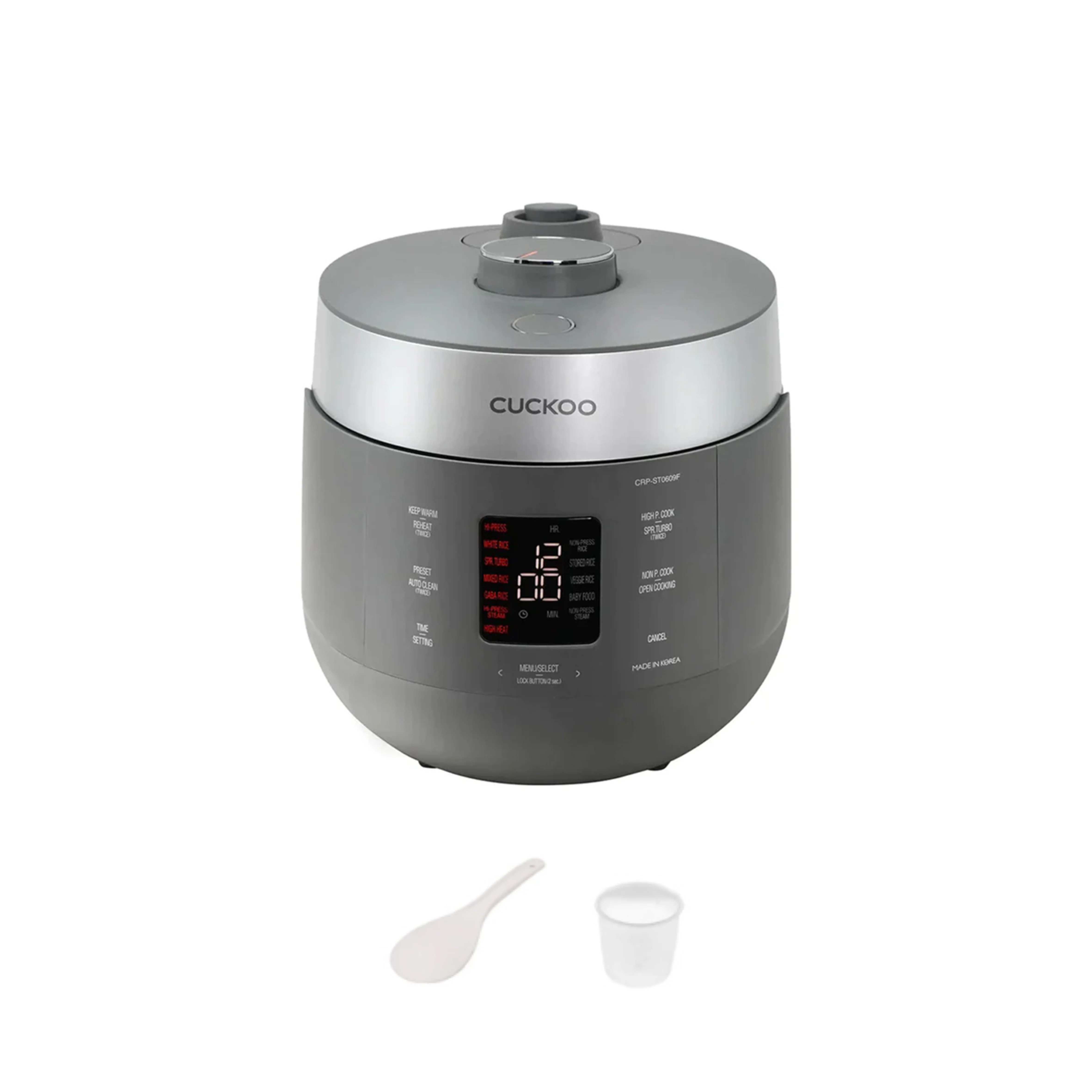 6-Cup HP Twin Pressure Rice Cooker (CRP-ST0609F) - Image 3