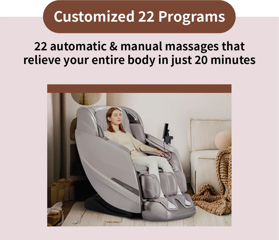 Renature 4D Massage Chair (CMS-E410CP) - Image 7