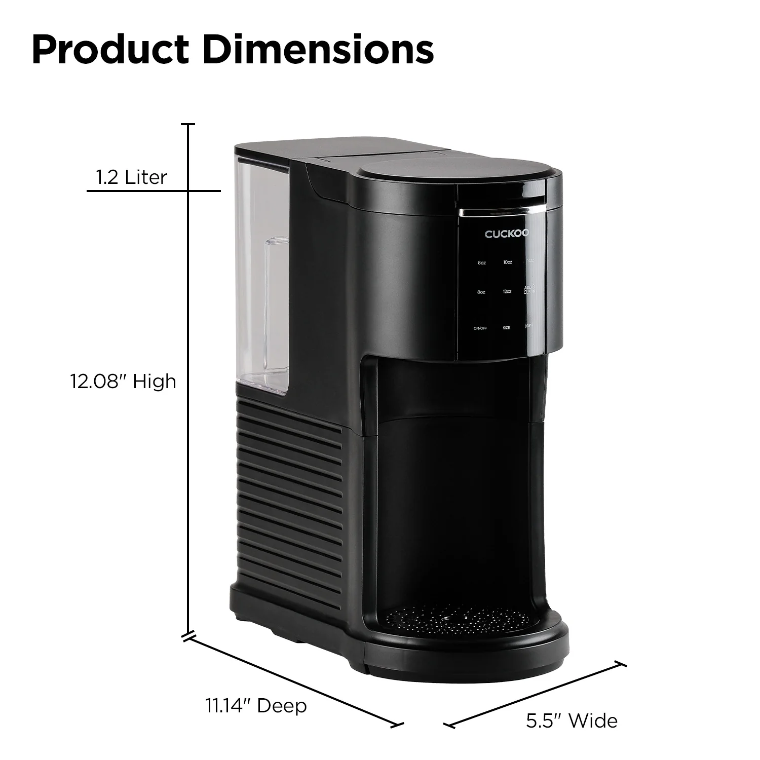 3-in-1 K-Cup Single Serve Coffee Maker (CCM-AK011B) - Image 16