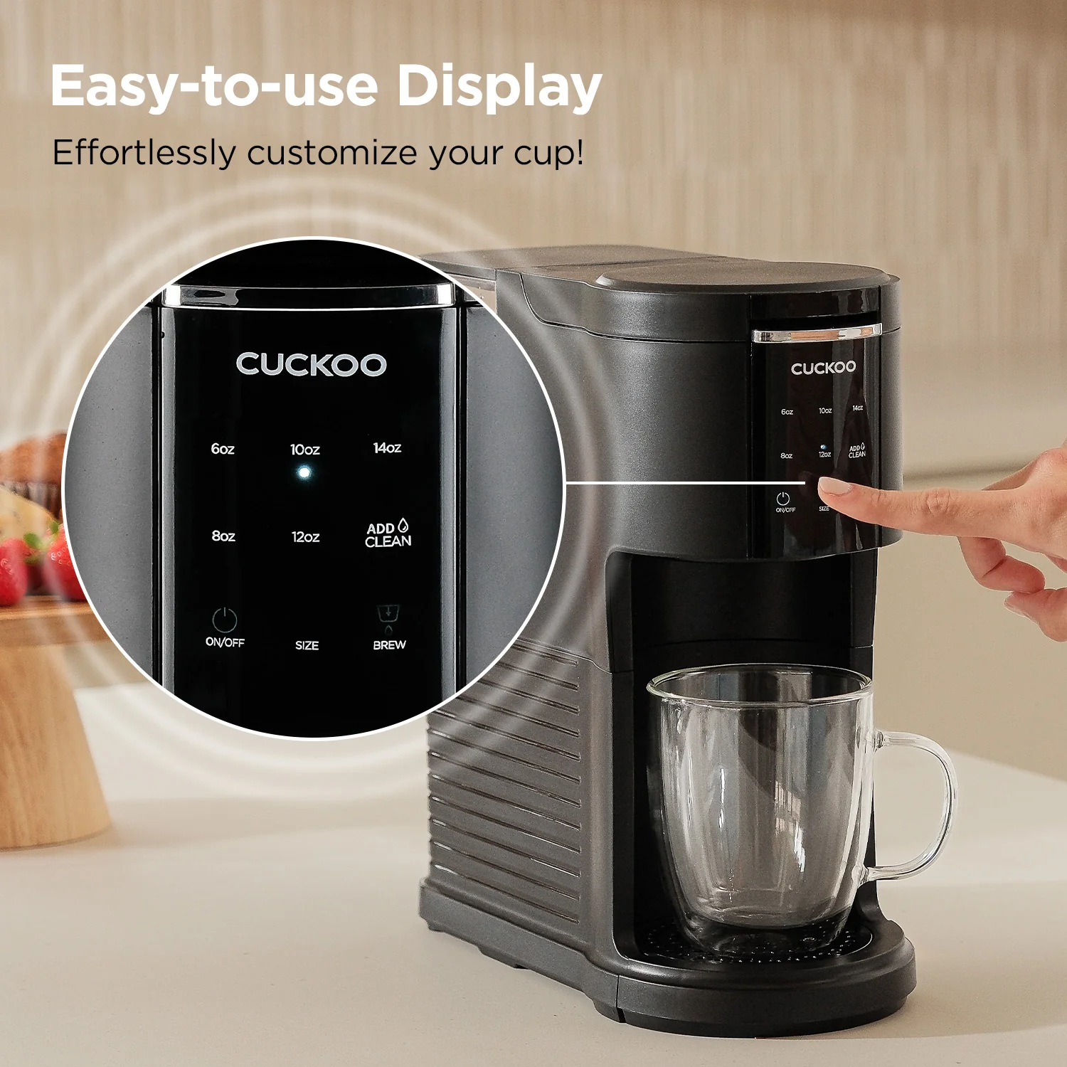 3-in-1 K-Cup Single Serve Coffee Maker (CCM-AK011B) - Image 9