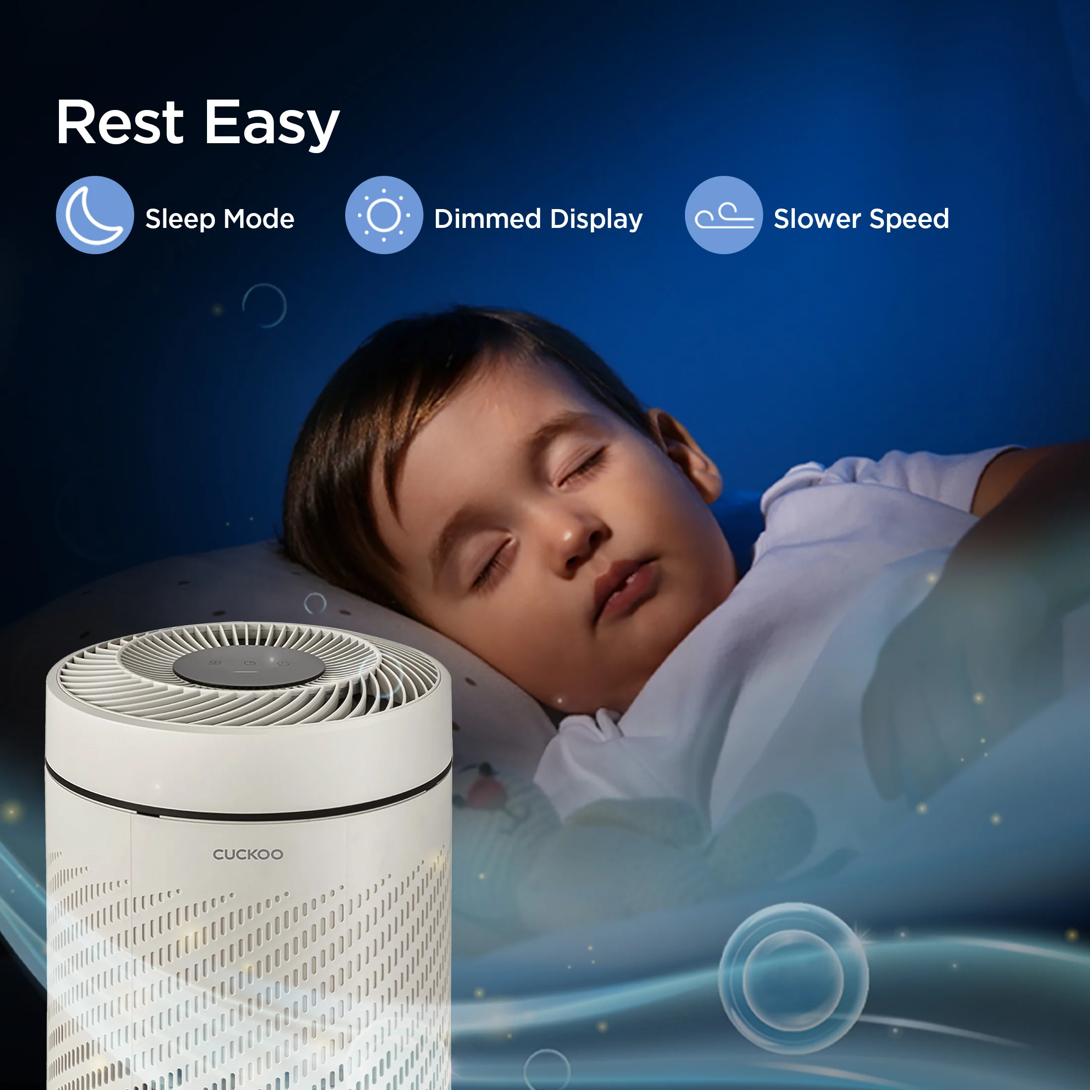 Refurbished B grade H13 True HEPA Air Purifier (CAC-AB0610FI) - Image 5