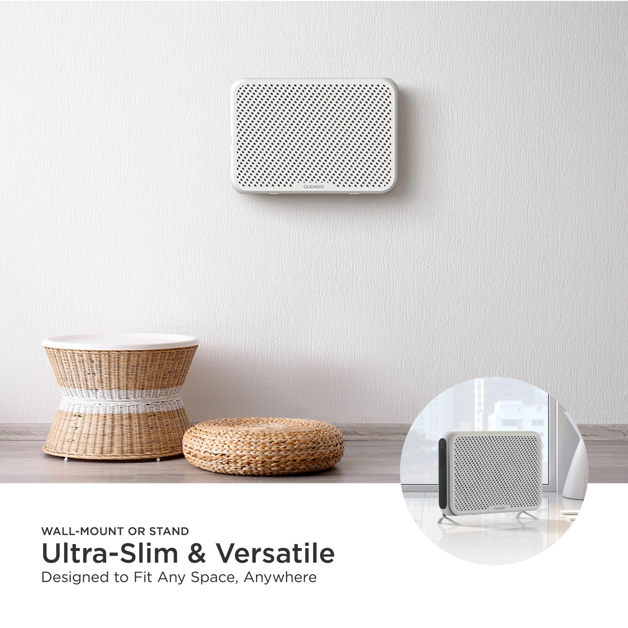 Wall Mount Air Purifier-H13 True HEPA (CAC-AA0910FW) - Image 3